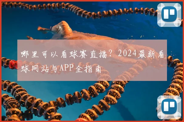 哪里可以看球赛直播？2024最新看球网站与APP全指南